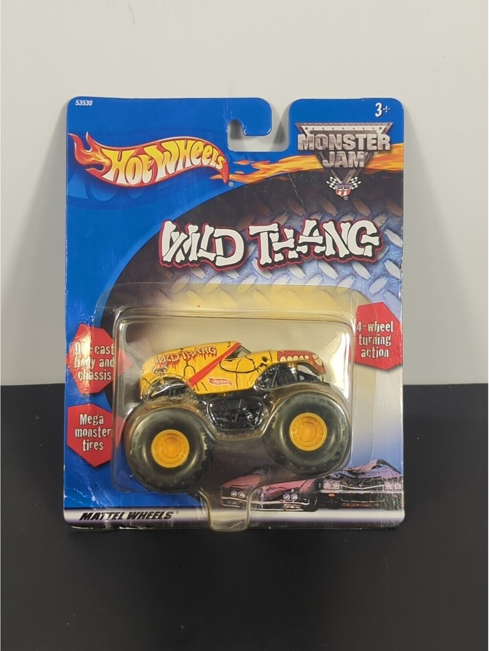 2002 Hot Wheels Monster Jam Wild Thang New In Box 1:64 Truck 4x4 Rare